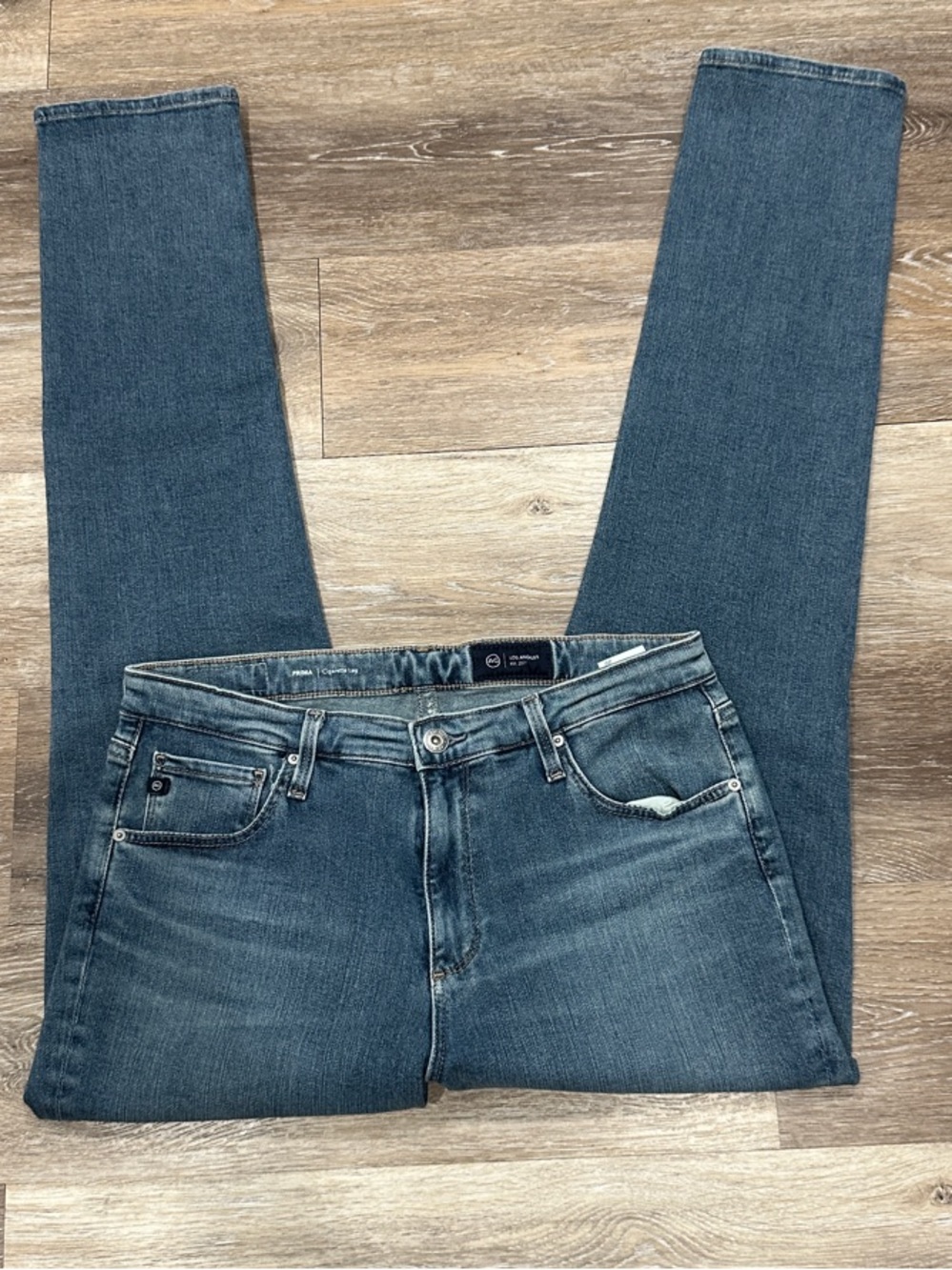 AG Adriano Goldschmied Prima cigarette leg medium blue wash
